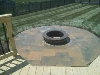 Custom garden landscaping for residential properties in Indianapolis, IN by Headley Landscape