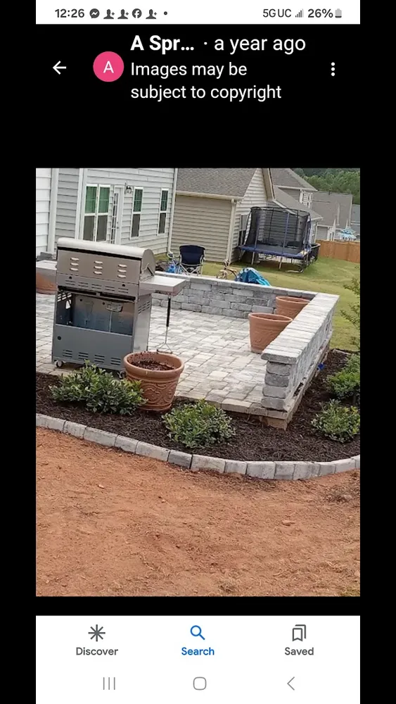 Custom landscape design in Augusta, GA by Heads Up Landscape Solutions