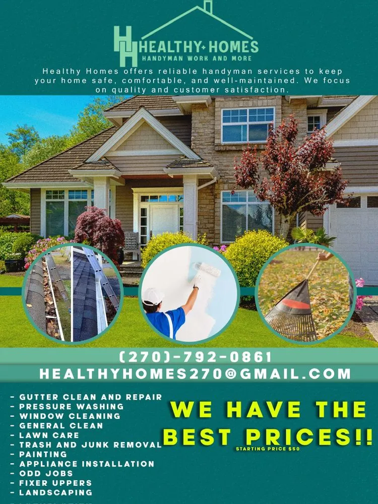 Affordable lawn mowing service experts serving Bowling Green, KY - Healthy Homes