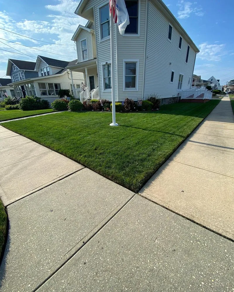 Custom landscape design in Monroe Township, NJ by Healthy Lawn