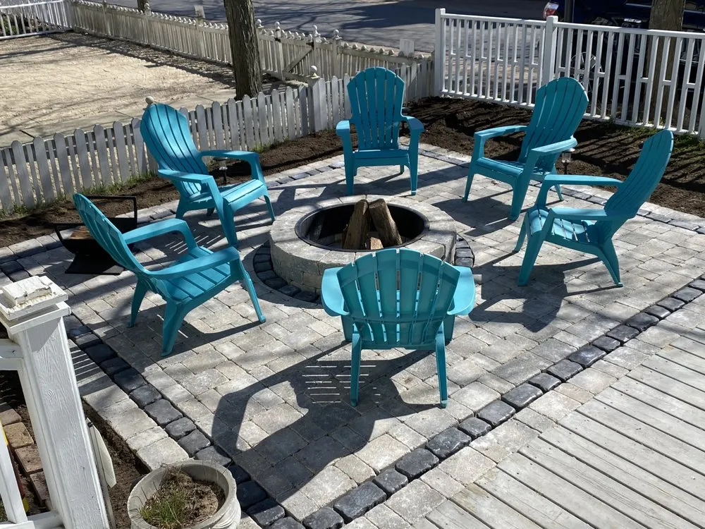 Professional outdoor landscaping with custom design across Michigan City, IN - Healy's Landscaping