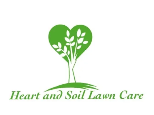 Heart and Soil Lawn Care Logo