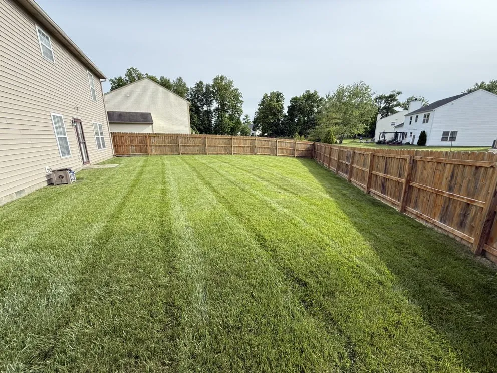 Custom landscape installation for beautiful yards in Elwood, IN by Heartland Lawn Service