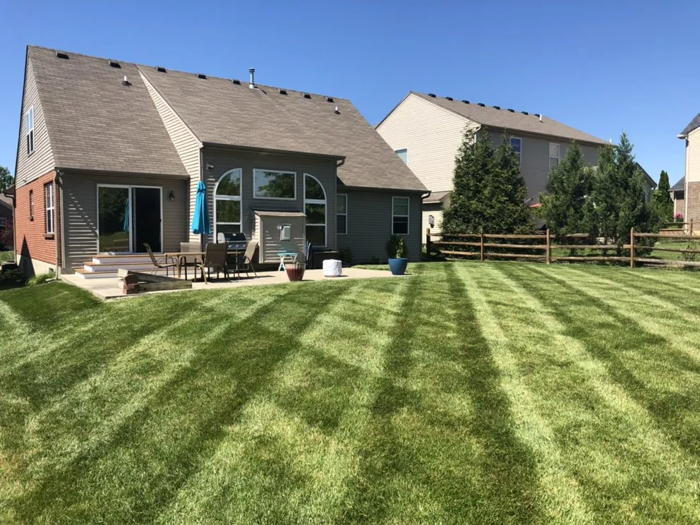 Custom outdoor landscaping in Mason, OH by Heartland Lawnscaping