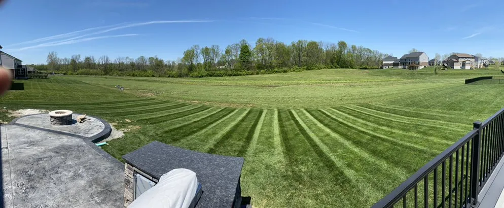 Top-rated lawn mowing service for residential properties in Mason, OH by Heartland Lawnscaping
