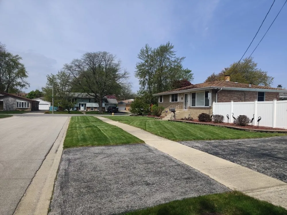 Professional outdoor landscaping with custom design across Oak Forest, IL - Heartland Pro Lawn Services