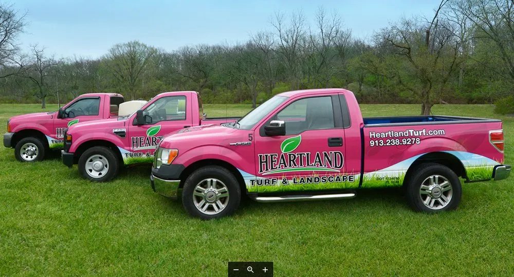 Local lawn mowing service in Leawood, KS by Heartland Turf and Landscape