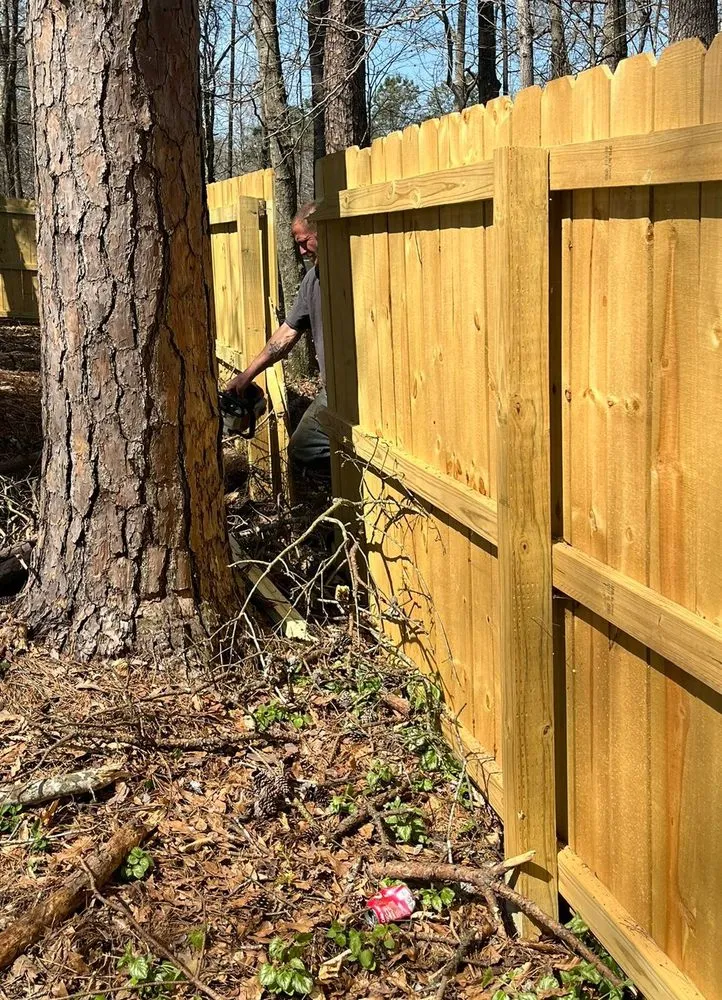 Local residential landscaping in Jefferson, GA by Heath's Insured Tree Service