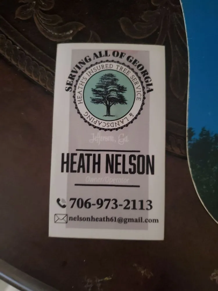 Local yard maintenance in Jefferson, GA by Heath's Insured Tree Service