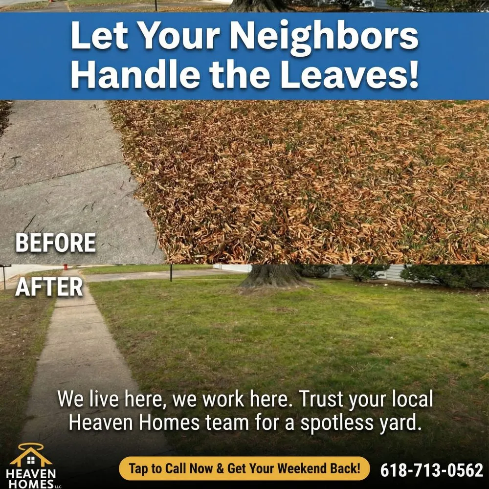 Professional residential landscaping in Murphysboro, IL by Heaven Homes