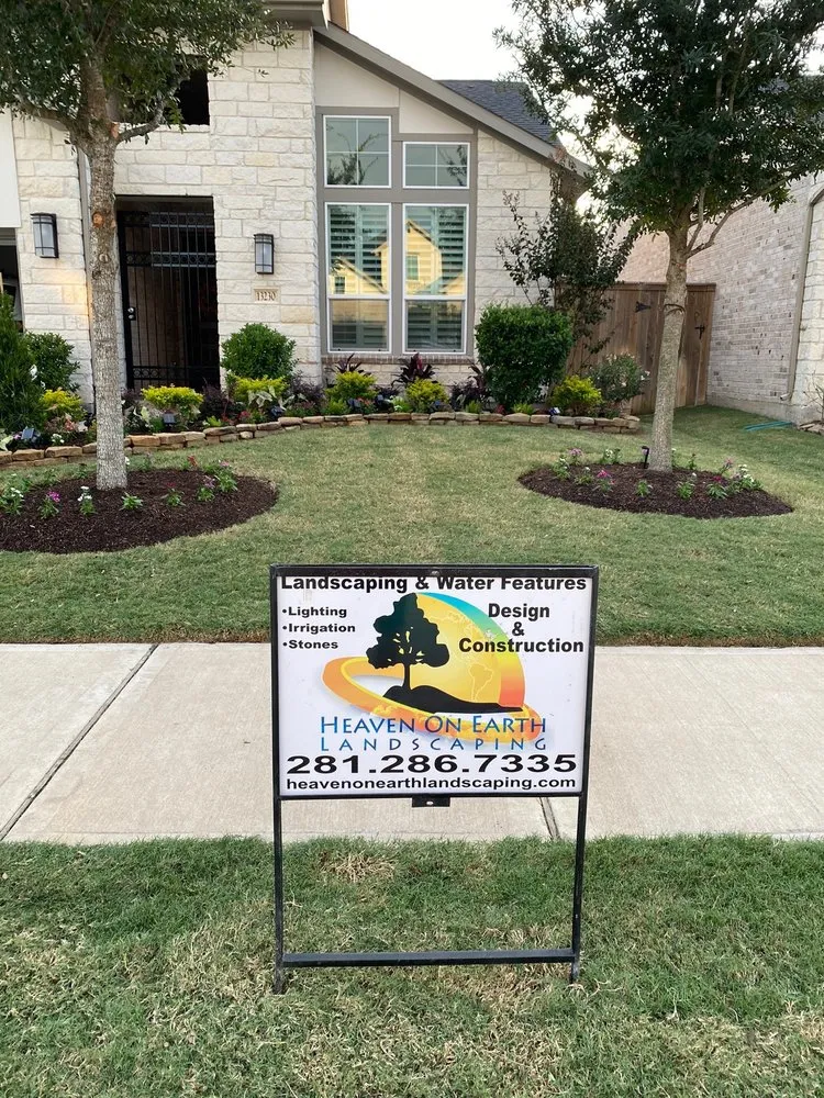 Trusted landscape installation for residential properties across Houston, TX - Heaven On Earth Landscaping
