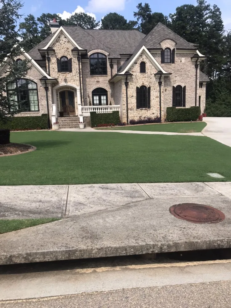 Local residential landscaping in Covington, GA by Heavenly Blessed Lawncare