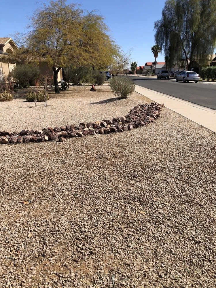 Affordable lawn mowing service for homes across Casa Grande, AZ - Heavenly Touch Landscaping