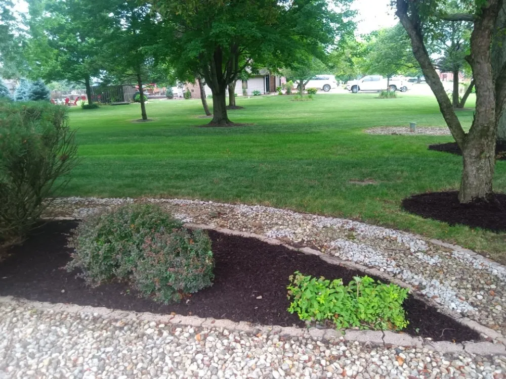 Affordable lawn mowing service for homes across Merrillville, IN - Heaven's L&L