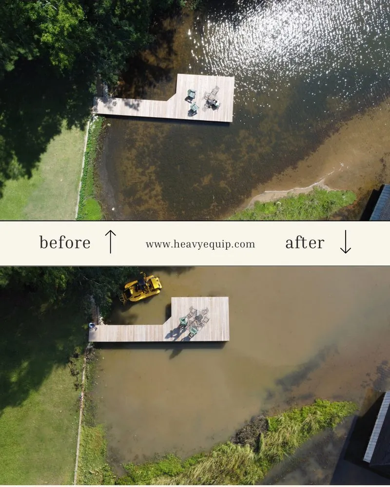 Expert yard cleanup service in Montrose, GA by Heavy Equip