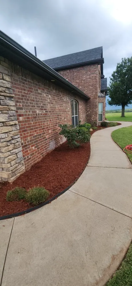 Expert lawn mowing service for outdoor upgrades in Chickasha, OK by Heavy Trees Lawn Services