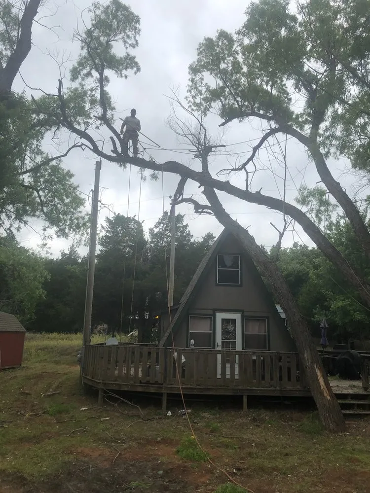 Trusted lawn mowing service in Chickasha, OK - Heavy Trees Lawn Services