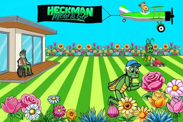 Heckman Mow & Go Logo