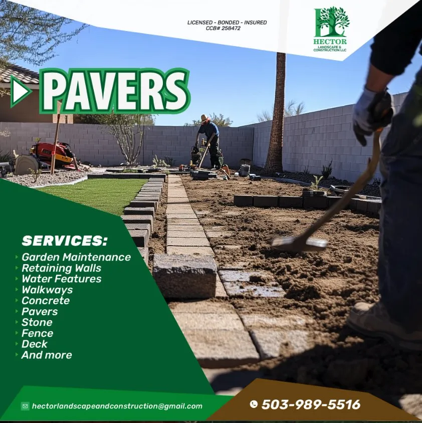 Affordable residential landscaping in Woodburn, OR - Hector Landscape & Construction