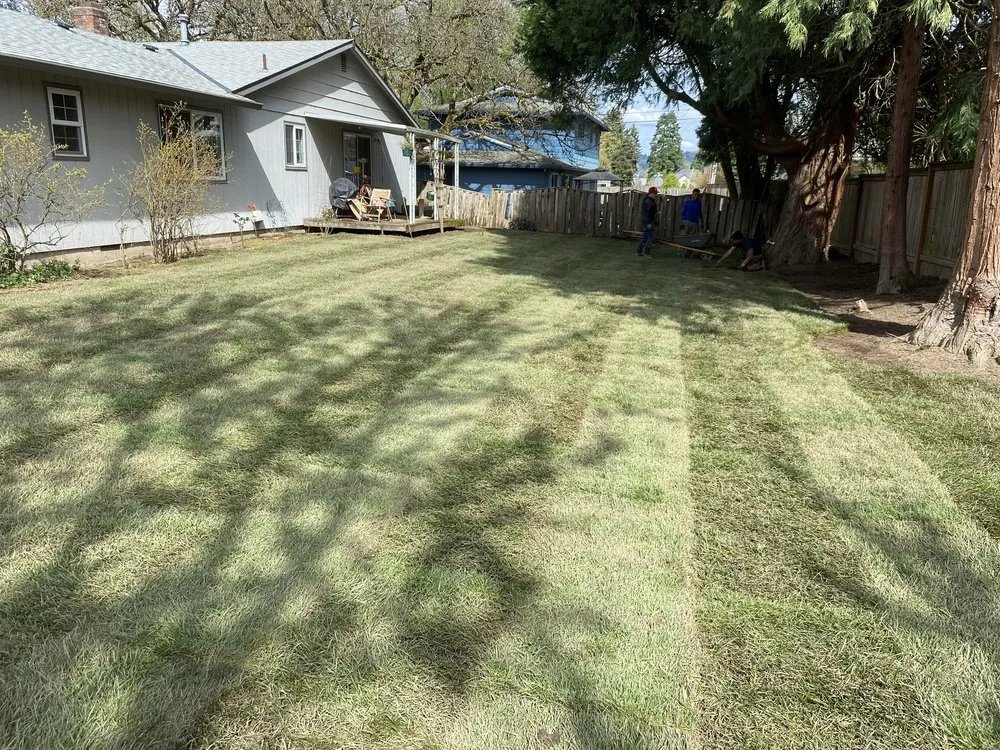 Affordable residential landscaping in Woodburn, OR by Hector Landscape & Construction