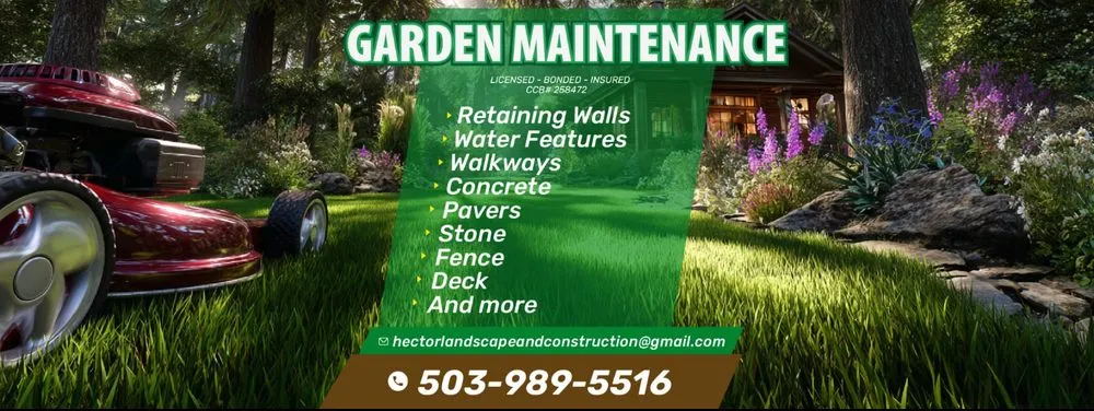 Professional yard maintenance for outdoor upgrades across Woodburn, OR - Hector Landscape & Construction