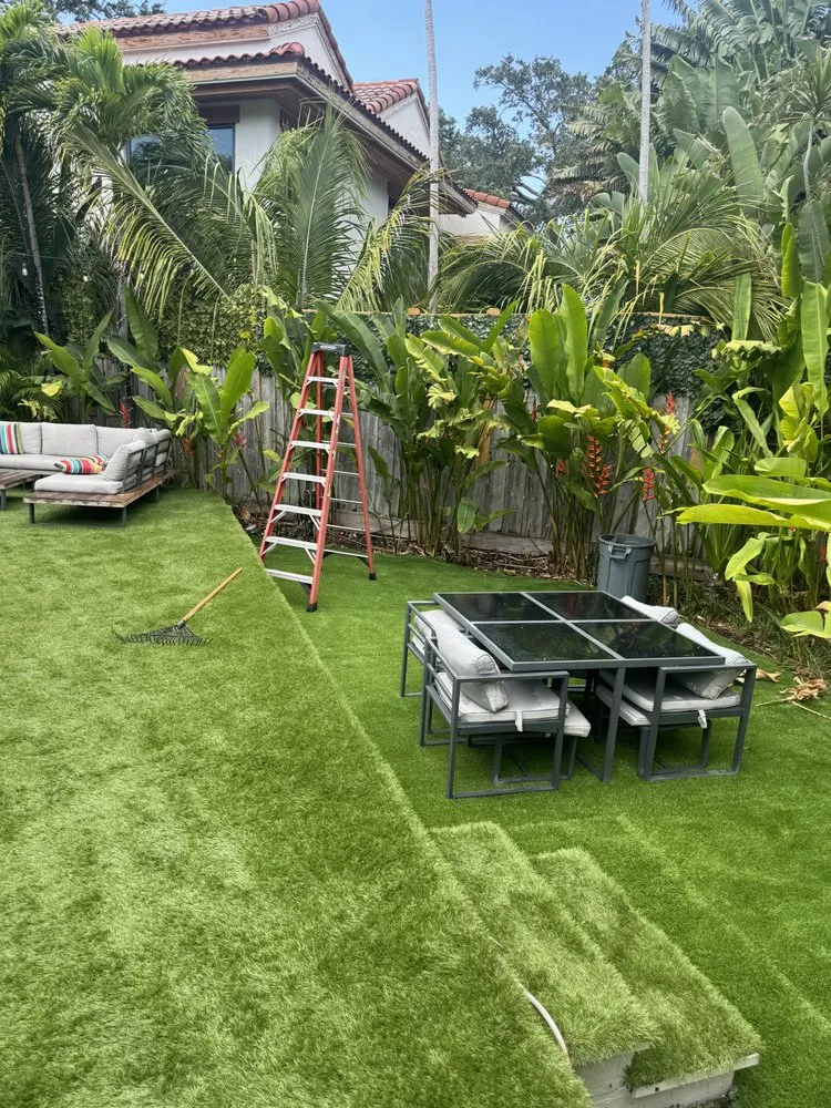 Professional landscape design in Miami, FL by Hector landscaping