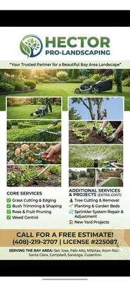 Hector Pro Landscaping Logo