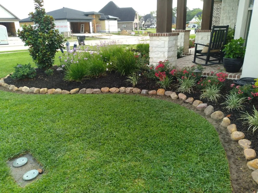 Reliable lawn mowing service for homes in Beaumont, TX by Hector R Lawn Care Services