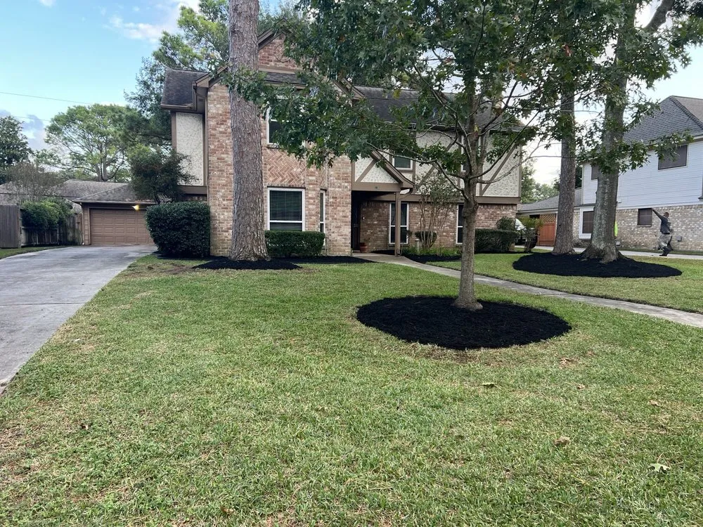Trusted landscape installation for residential properties in Houston, TX by Hector's Landscaping