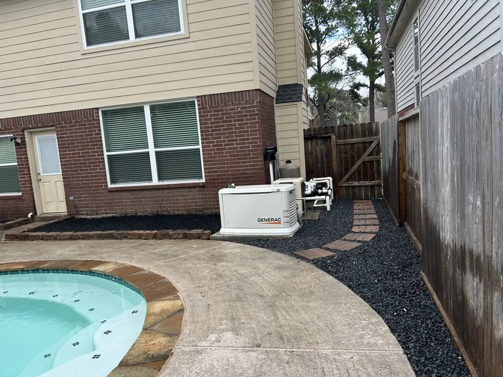 Trusted landscape installation for residential properties in Houston, TX by Hector's Landscaping