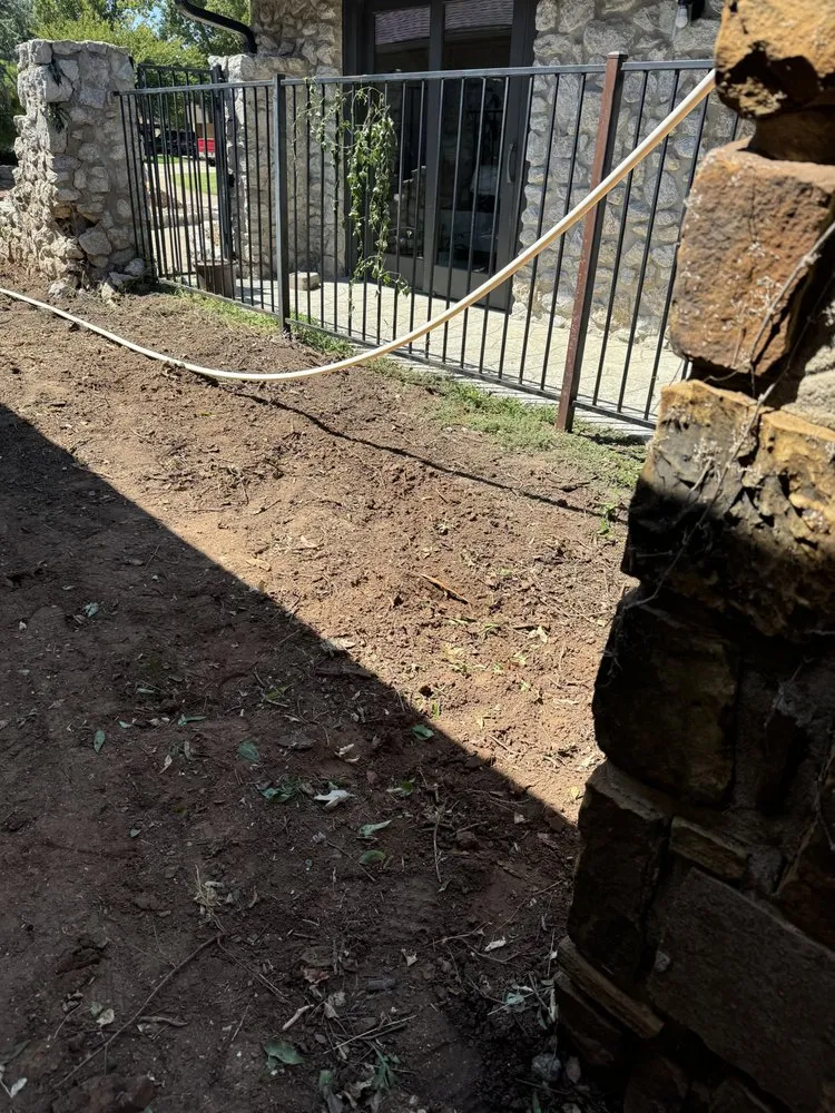 Custom outdoor landscaping with custom design across Oklahoma City, OK - Hector’s Landscaping