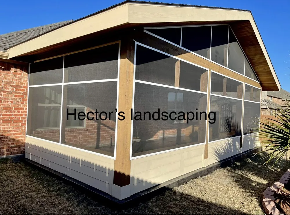 Professional landscape design in Wylie, TX by Hector’s Landscaping