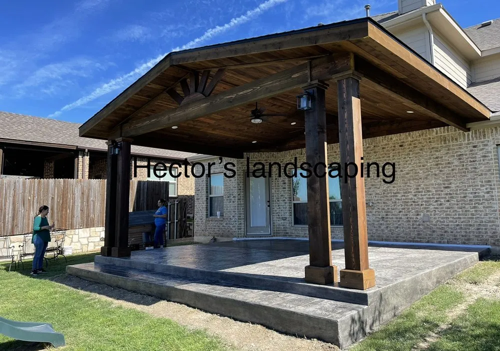 Local yard cleanup service for year-round maintenance in Wylie, TX by Hector’s Landscaping
