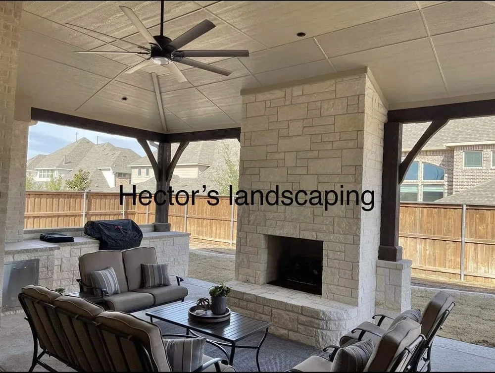 Professional outdoor landscaping near you in Wylie, TX by Hector’s Landscaping