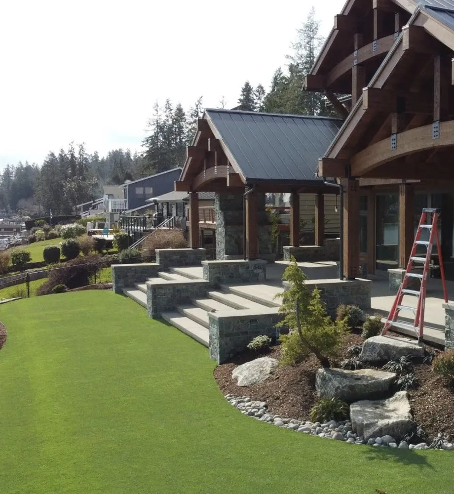Professional landscape installation near you in Silverdale, WA by Hedahl Landscape Deck & Patio