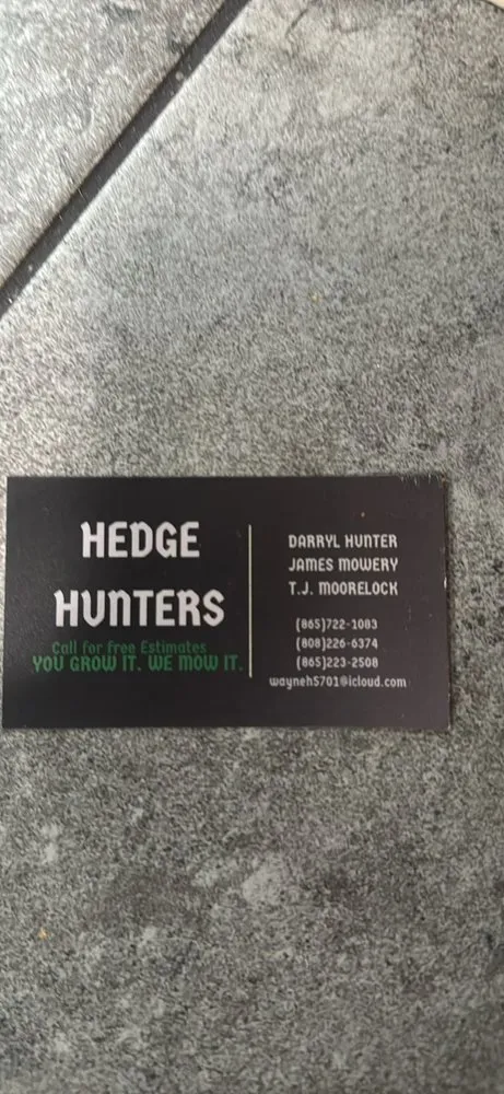 Local yard maintenance in Lenoir City, TN by Hedge Hunters