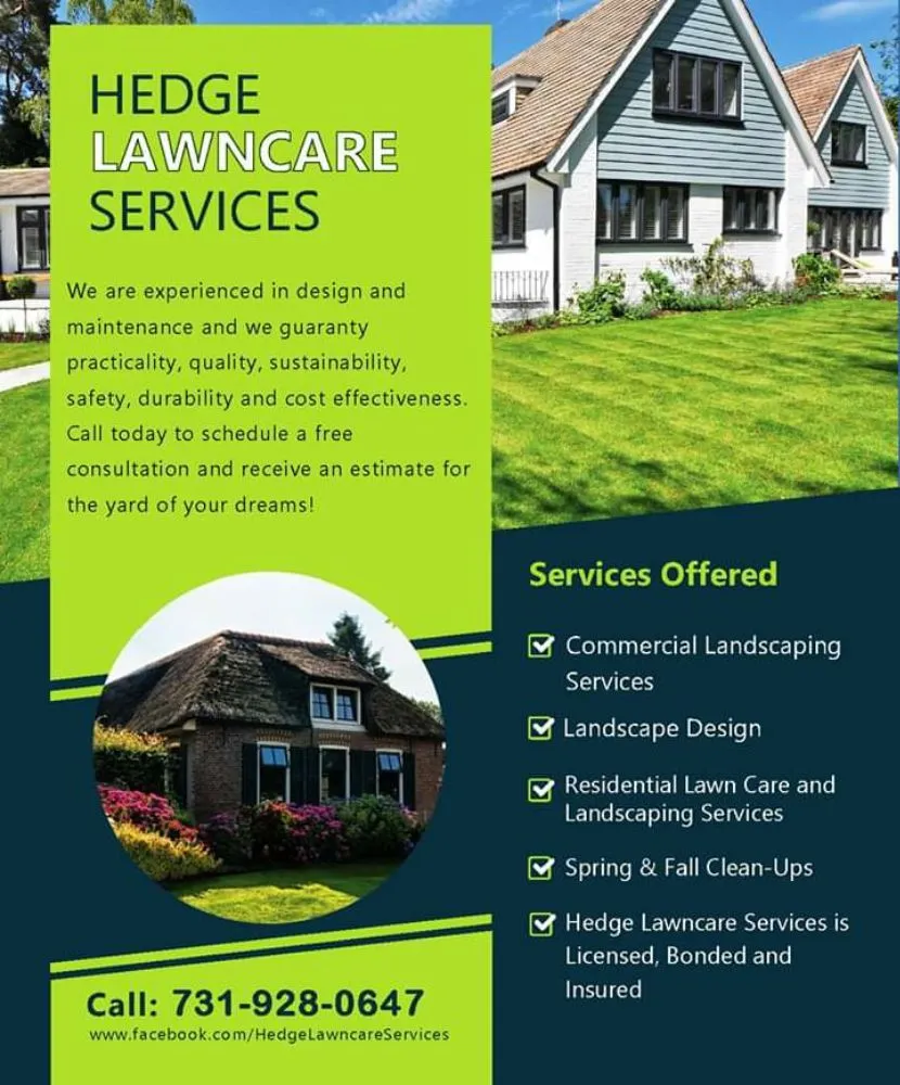 Professional landscaping services with custom design in Henderson, TN by Hedge Lawncare Services