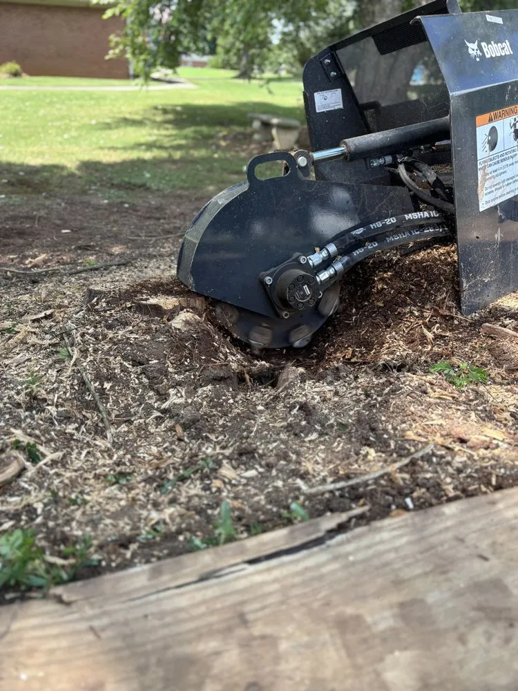 Local landscape installation in Stockbridge, GA by Hedgecoth Property Solutions