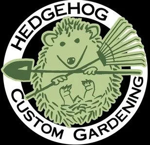 Hedgehog Custom Gardening Logo