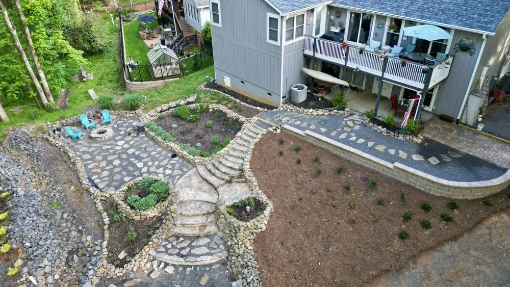 Expert yard cleanup service for residential properties in Fort Mill, SC by Hedgepeths Outdoor Services