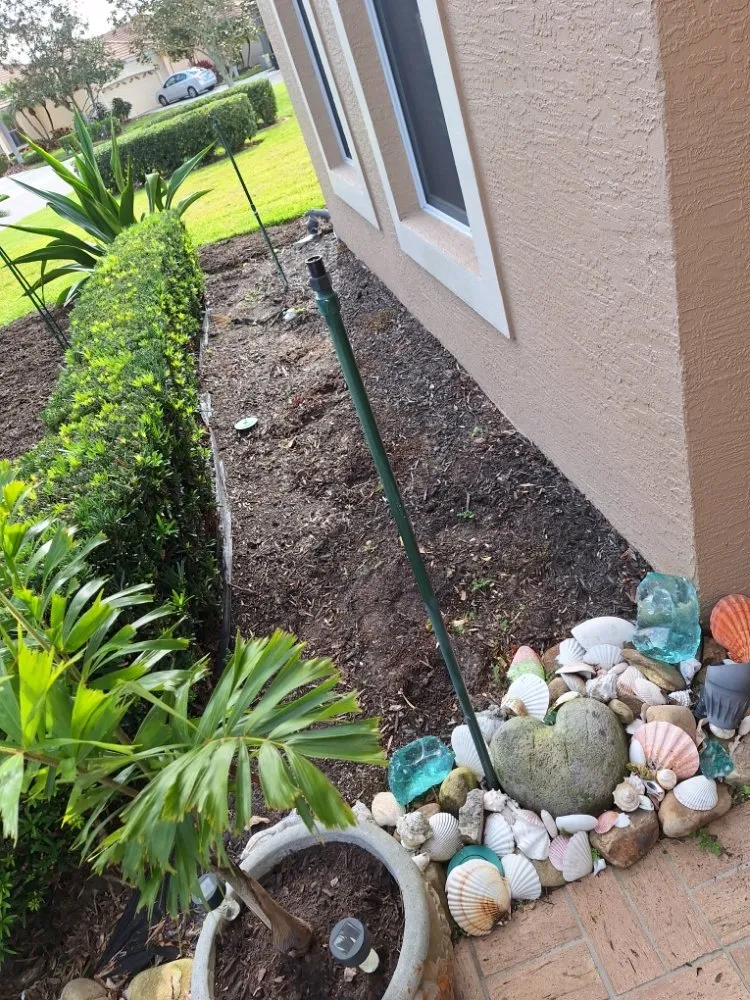 Professional landscape installation in Sarasota, FL by Hedgez Plus