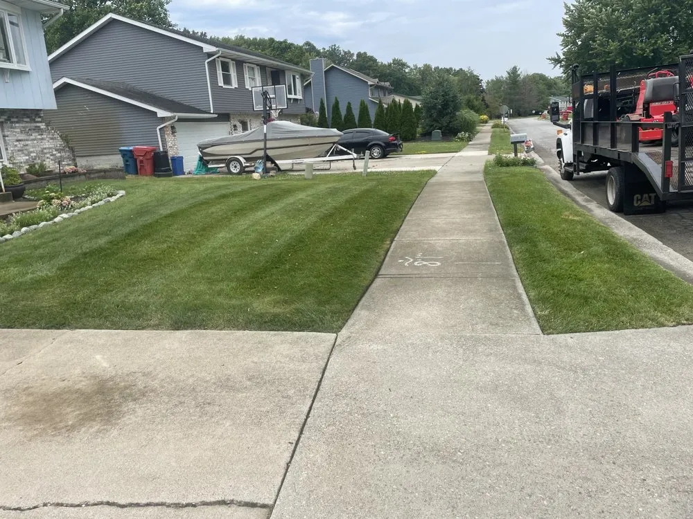 Top-rated lawn care service for outdoor upgrades in Merrillville, IN by Hedrick’s landscaping