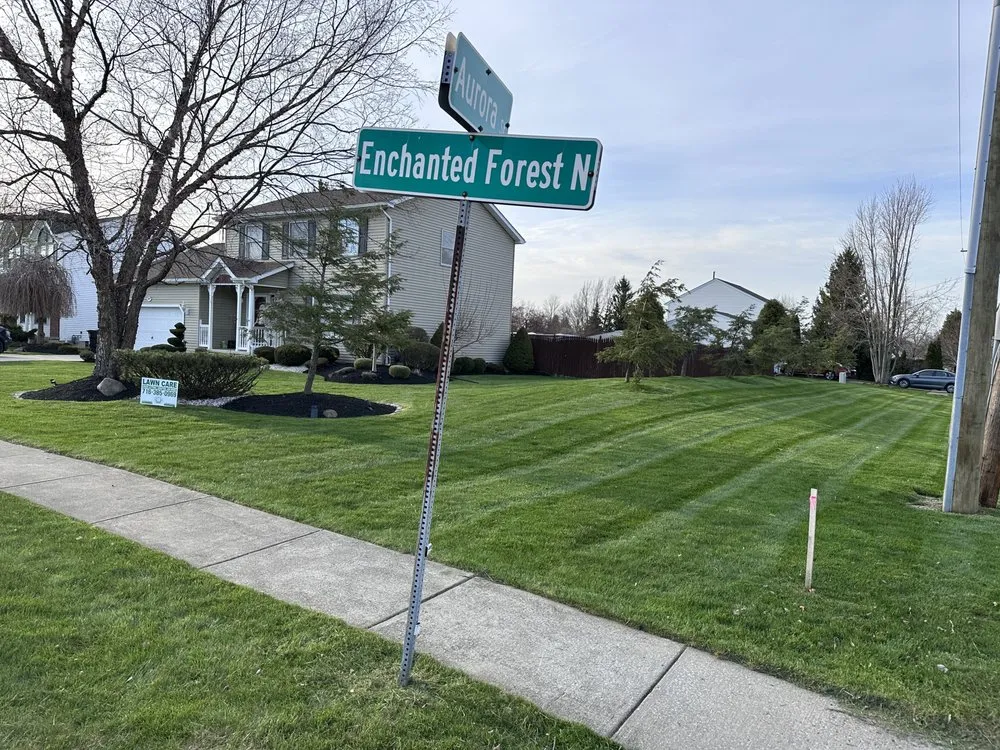 Custom landscape installation in Lancaster, NY by Heerdt’s Lawn Care