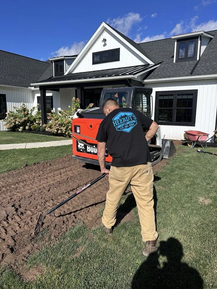 Reliable residential landscaping for residential properties in Lancaster, NY by Heerdt’s Lawn Care