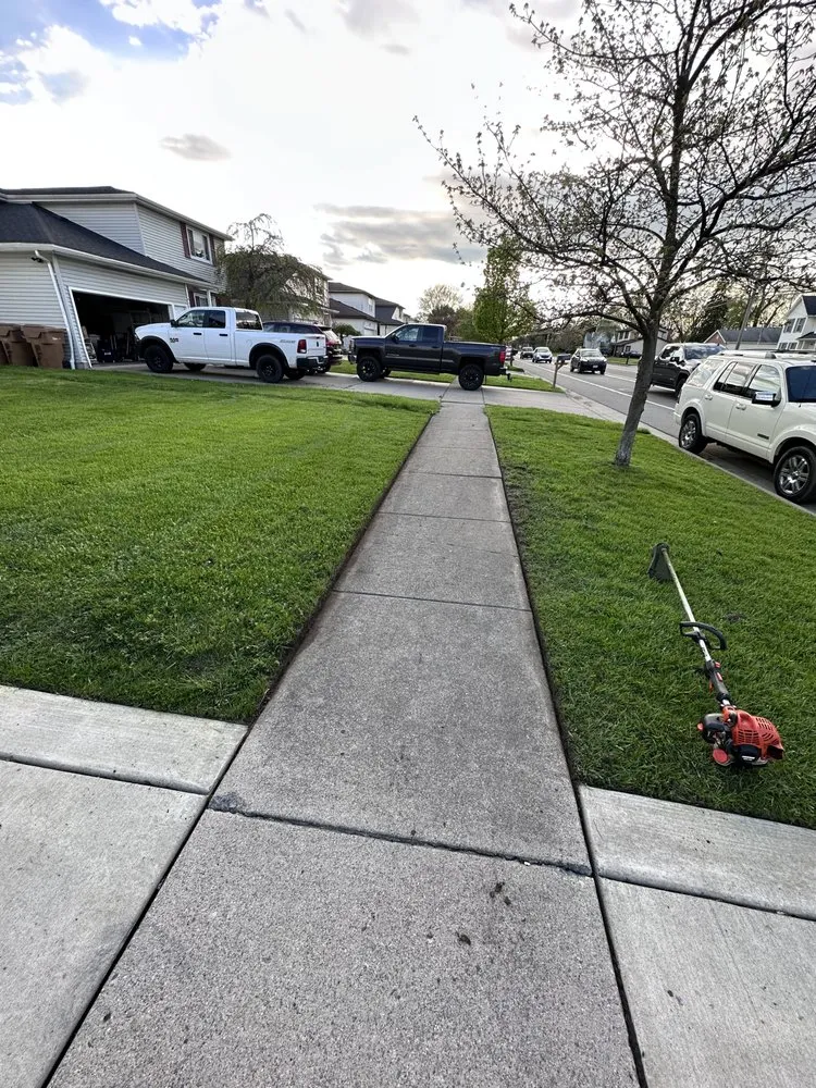 Professional lawn mowing service for year-round maintenance in Lancaster, NY by Heerdt’s Lawn Care