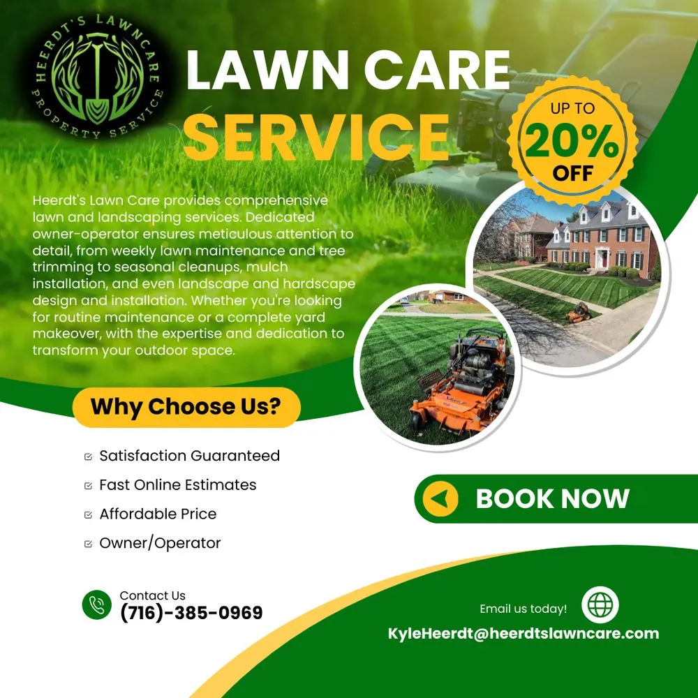 Professional landscape installation experts serving Lancaster, NY - Heerdt’s Lawn Care