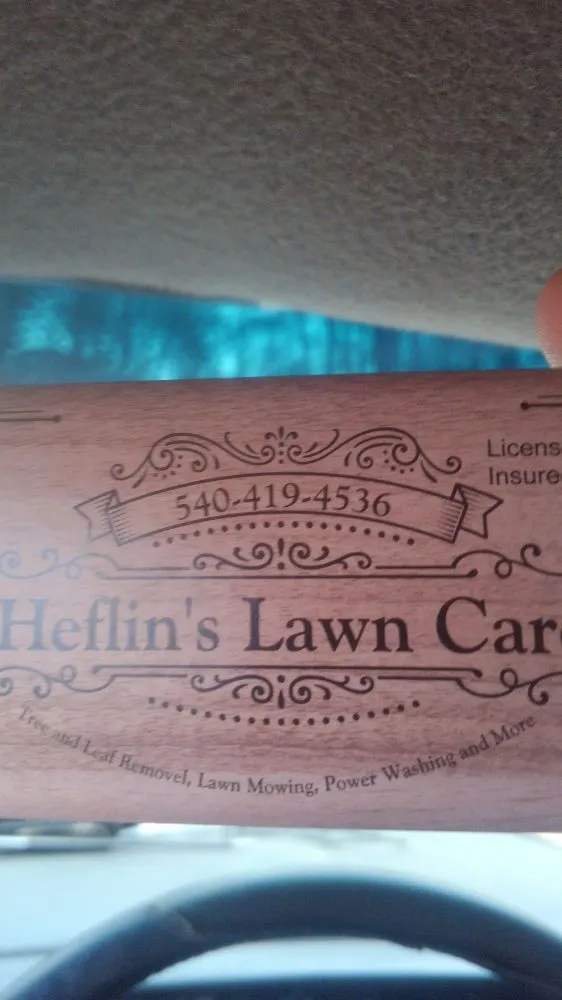 Professional yard maintenance in Spotsylvania, VA by Heflin's Lawn Care