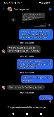 Hegeman's Hauling and Relocators Logo