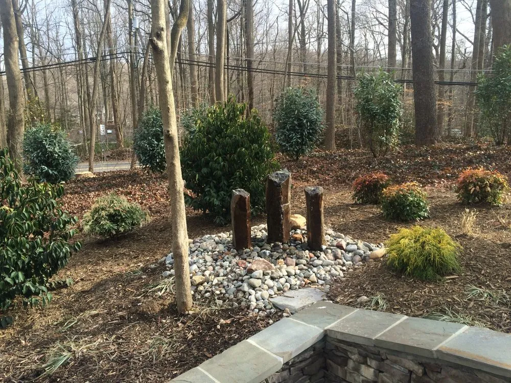 Custom yard maintenance for year-round maintenance across Vienna, VA - Heidelberg Fountains & Ponds