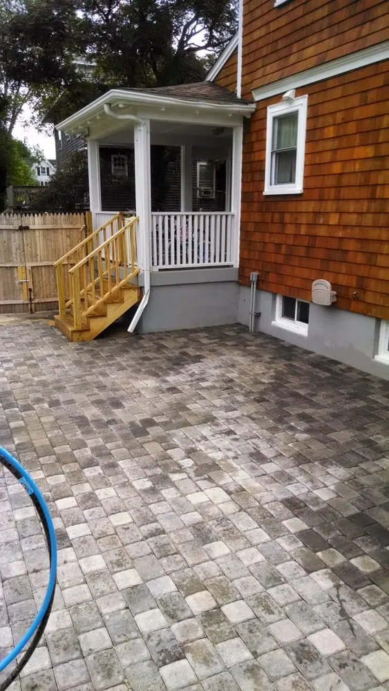 Affordable lawn mowing service for residential properties in Mendon, MA by Heidrea Construction